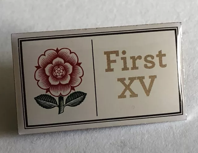 England Rugby First Xv Official Lapel Pin Badge        Rfu Rugby Football Union