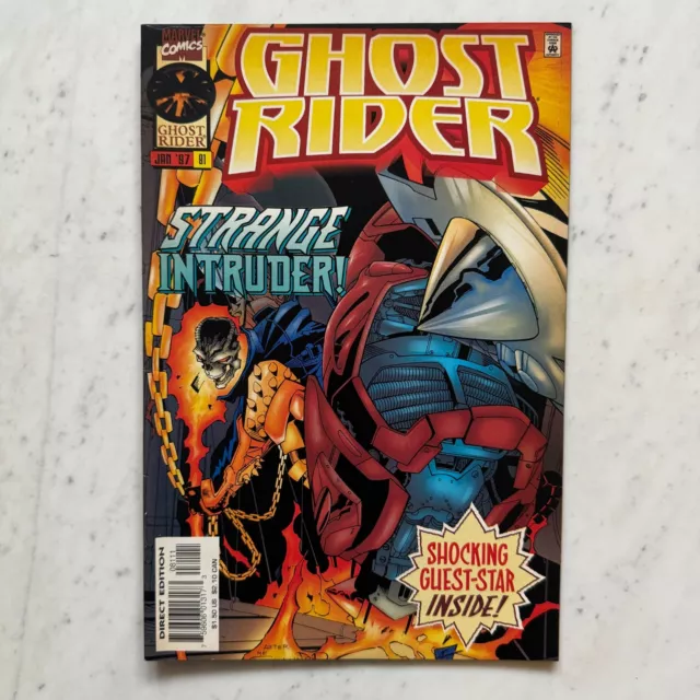 Ghost Rider #81 1997 High Grade, Htf Low Print Run Marvel Comics Cgc It