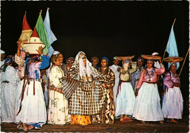 CPM AK MOROC Le MAROC Picturesque. Festival du Folklore MARRAKECH (342504)