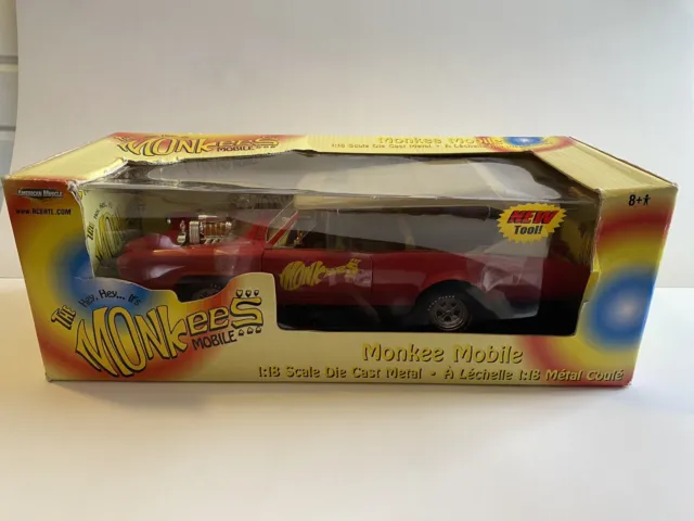 The Monkees MONKEE MOBILE 1:18 Diecast American Muscle Ertl Collectibles 2002