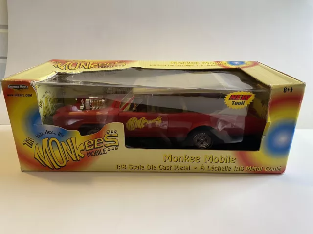 The Monkees MONKEE MOBILE 1:18 Diecast American Muscle Ertl Collectibles 2002