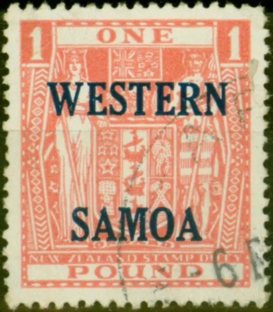 Samoa 1955 Rosa SG234 Fein Gebraucht