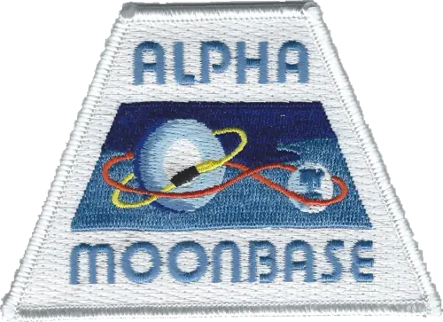 Cosmos 1999 Patch Alpha Moonbase Space 1999 Cloth Patch