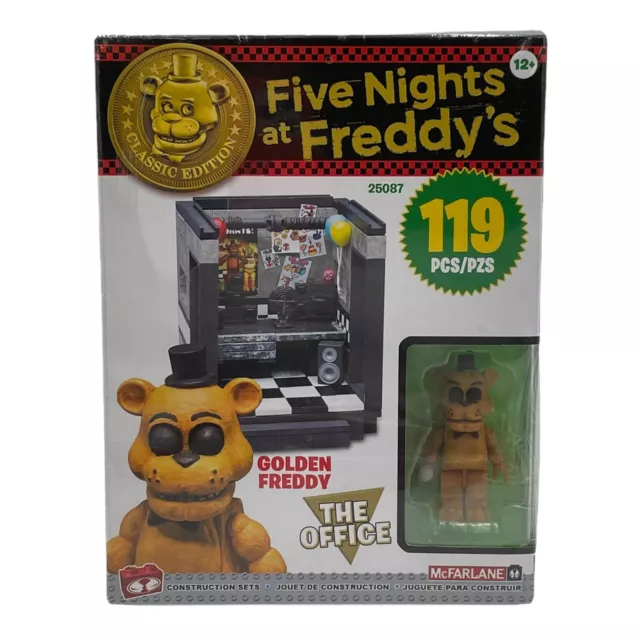 Five Nights at Freddy's MCS - Medium Sets 2 - Parts & Services Construction  Play Set , 209 Pieces 