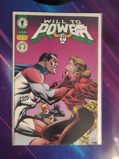 Will To Power #7 High Grade Dark Horse Comic Book E65-269
