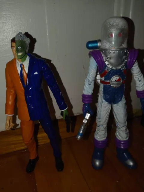 Two Face & Mr. Freeze DC Universe Classics DC Direct Batman Custom Figure Lot