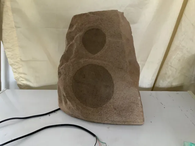 Klipsch AWR650SM Sandstone outdoor Rock speaker.