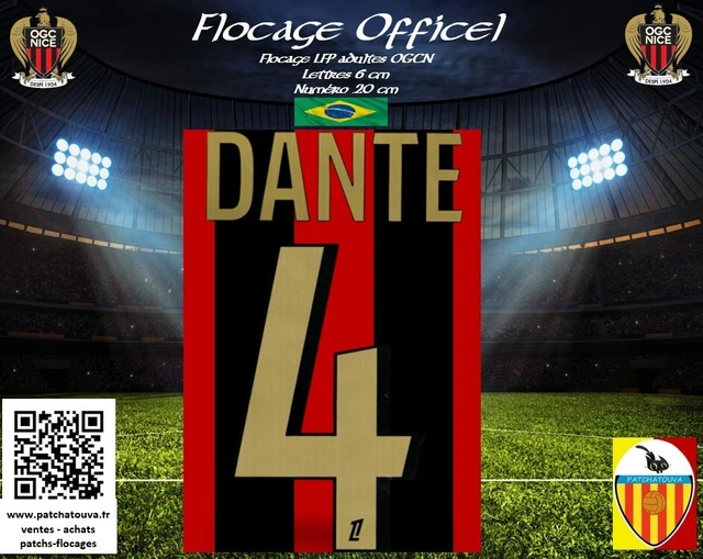 FLOCAGE OFFICIEL MONBLASON maillot OM 30 Mandanda Ligue 1 noir 2021/22 EUR 20,00 - FR