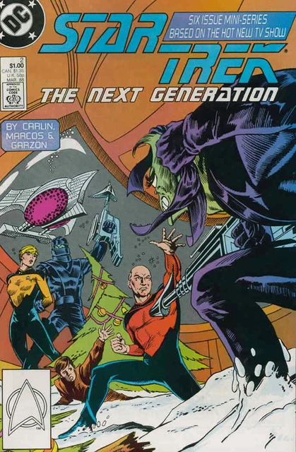 Star Trek: The Next Generation (Mini-Series) #2 VF/NM; DC | we combine shipping