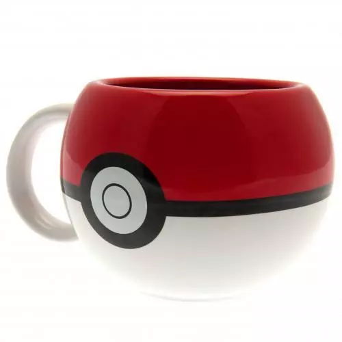 Pokemon 3D Taza Pokeball Producto Oficial