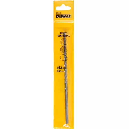 DEWALT 6.5mm Multi-Material Drill Bit QUANTITY 19