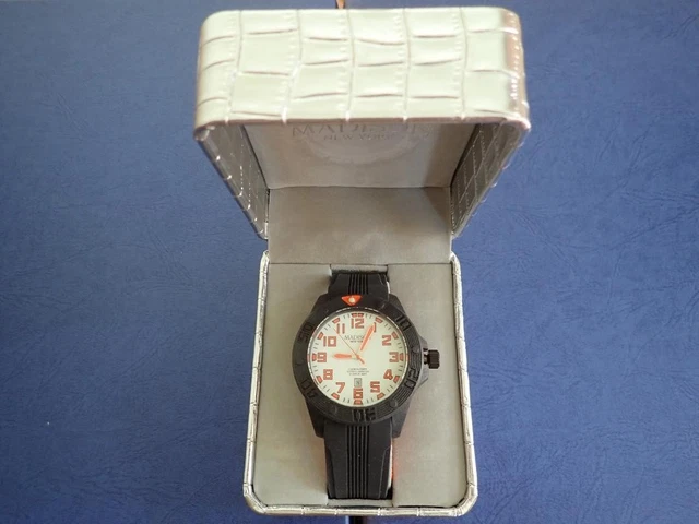 Candy Time By MADISON NEW YORK　新品　G4795D Madison New York Candy Time Original Silicone Quartz Watch