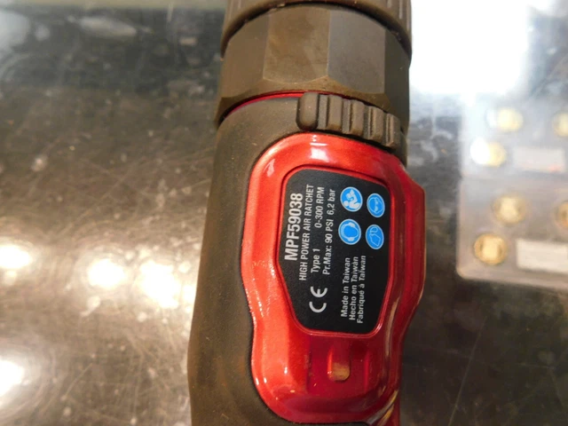 Mac Tools MPF59038 High Power Air Ratchet New Tested Ready to Ship!!! 10