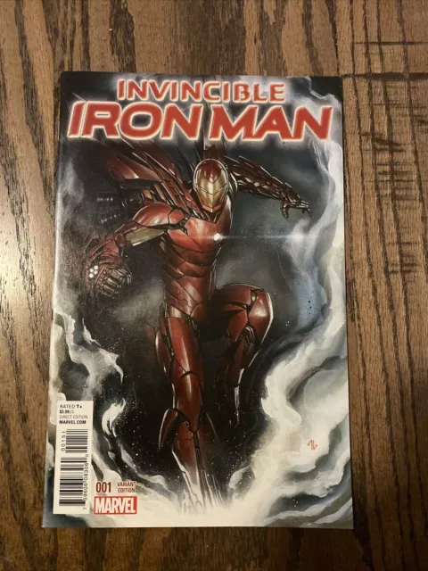 Invincible Iron Man (2015 Marvel) #1 Adi Granov Incentive (1:25) Variant Cover!