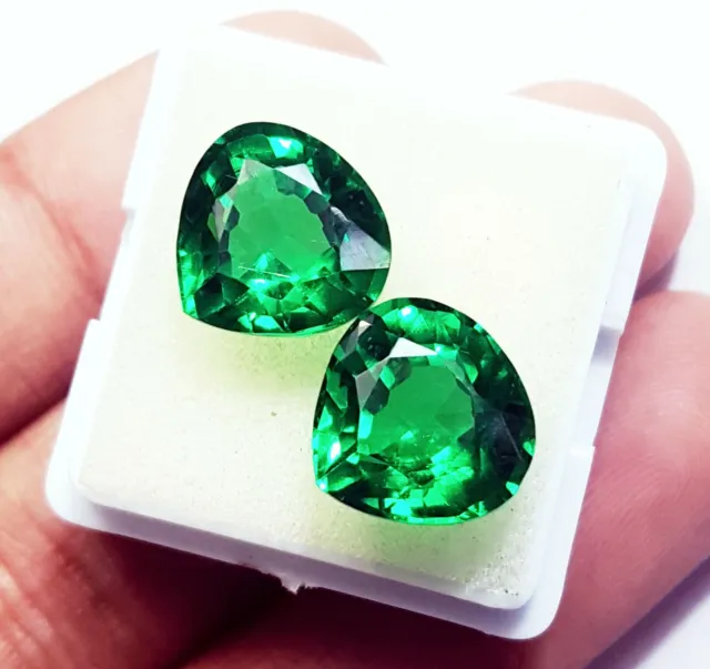 Tsavorite Verde Naturale Granato Sfuso Gemma 8 A 10 KT Certificato Paio R85