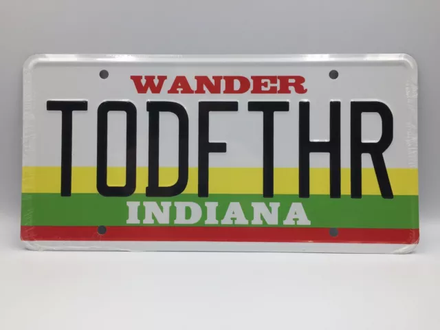 Stranger Things ’TODFTHR’ US Car License Number Plate • New