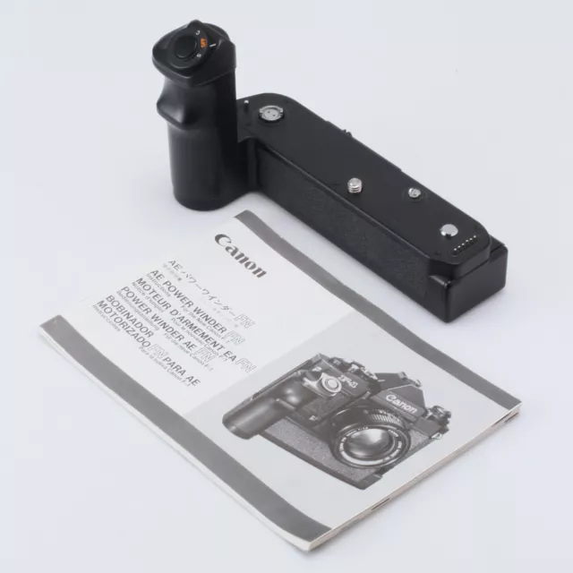 【MINT】Canon AE POWER WINDER FN for Canon New F-1  New-F1 English instructions