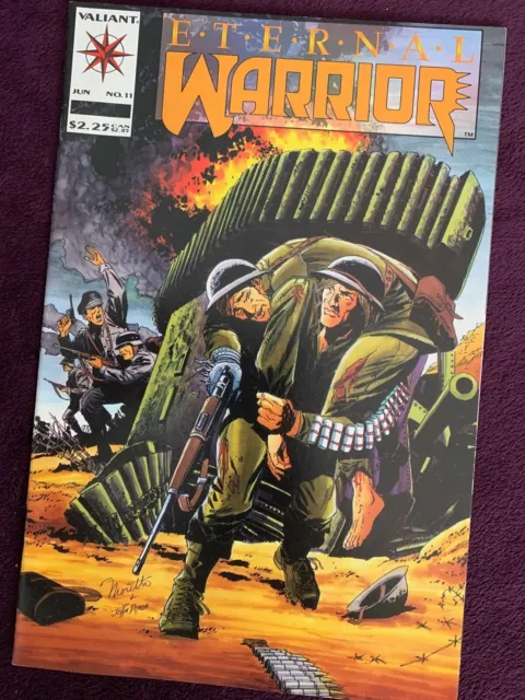 ETERNAL WARRIOR   VOL 1  #11,  June 1993.  Valiant comic book