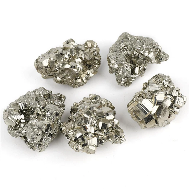16pc Natural crystal iron ore sample physical geography teaching mater