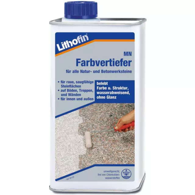 Lithofin MN Farbvertiefer für alle Natur- und Betonwerksteine 1 Liter