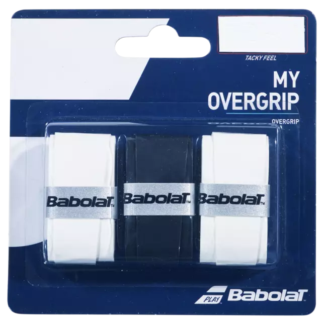 Babolat My Grip Overgrip Tennis Squash Badminton Overgrips - 3er-Pack