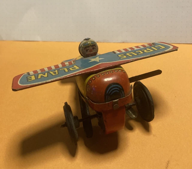 Vintage Yone Circus Plane CP-007 Leksaksflygpla.. | Köp på
