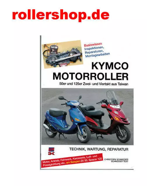 Reparaturanleitung Kymco 50 2t - 125 4t