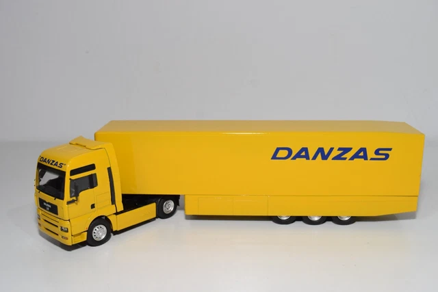 MAN 19.281 FS + Semi Citerne Haniel – Conrad 1/50 (état Comme Neuf)