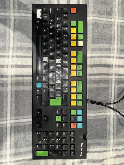BLOOMBERG WIRED USB Keyboard STB100 - For Financial Trading And