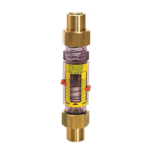 HEDLAND H624-007 Flowmeter,GPM/LPM  1.0 - 7.0 / 4-26