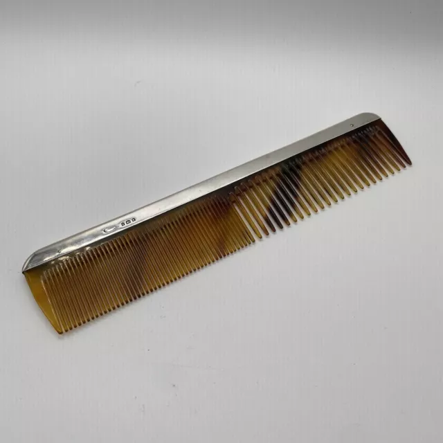 Pettina per capelli argento sterling - Made in London - 32 grammi