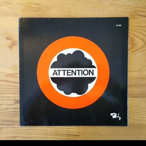 Jean Pierre Mirouze " Attention" LP 12" Disque Vinyle 33 Tours