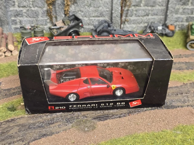 Ferrari 512 BB Targa Straman 1978 - red 1:43 – Thomas Langejürgen