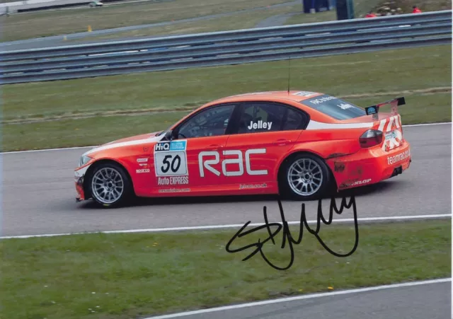 Stephen Jelley Hand Signed 12x8 Photo - Touring Cars Autograph.