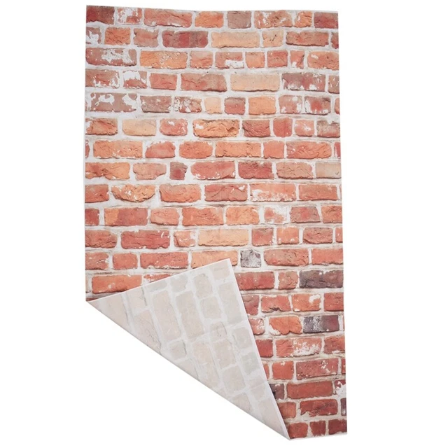 3X5FT VINYL VINTAGE Red Brick Wall Studio Backdrop Photography
