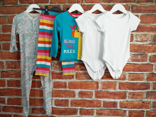 Girls Bundle Aged 2-3 Year M&S Mothercare Etc Leggings Vest Babygrown Tee 98Cm