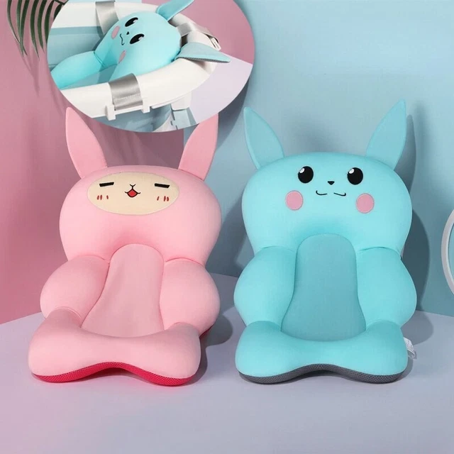 Portable infant Bath Cushion Newborn baby Bath Anti-Slip Cushion Seat Floating