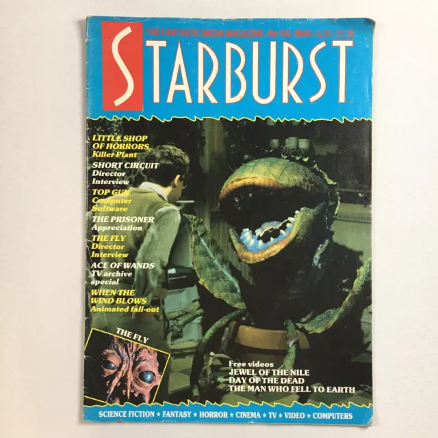 STARBURST Fantastic Media Magazine Issue 103 March 1987 LITTLE SHOP OF HORRORS