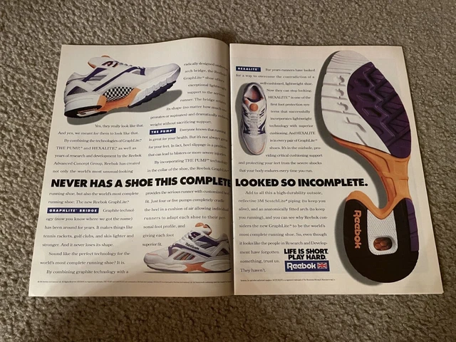 reebok pump graphlite hexalite