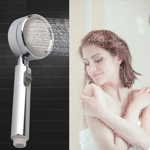 High Pressure Handheld Shower Head Showerhead Set Bracket For Low Flow Water