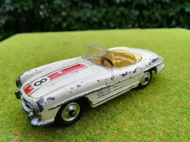 CORGI TOYS 304S Mercedes Benz 300 SL Roadster  Modellauto 1960er-Jahre 1:43