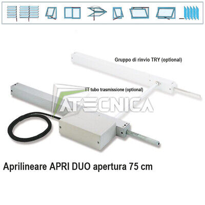 Aprimatic APRIMATIC APRI DUO 35 230V MOTORE LINEARE A CREMAGLIERA CORSA 350mm IP55 