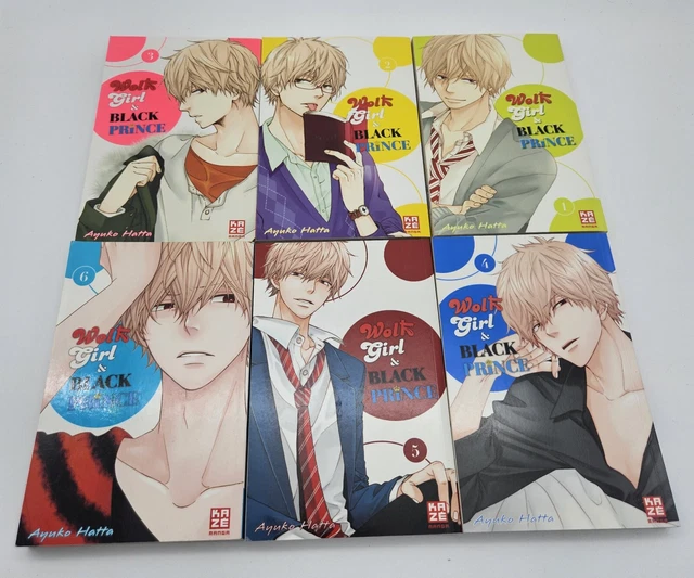 WOLF GIRL & Black Prince Band 1-6 / Ayuko Hatta ,KAZE, Manga, Deutsch