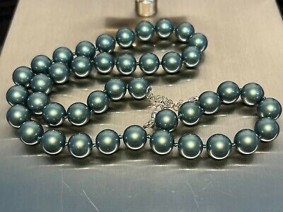 AAA 45cm 10mm Luxus Süßwasser Perlen Schmuck Perlenkette Echtschmuck Collier 