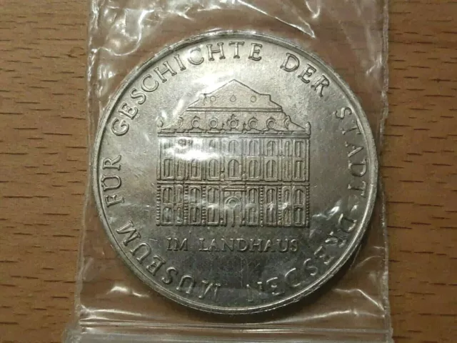 Gedenkmünze Coin Medaille Museum für Geschichte der Stadt Dresden - Im Landhaus