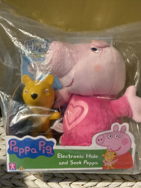 PEPPA PIG ELECTRONIC Hide And Seek Plush Activity Toy Brand New 18 99 