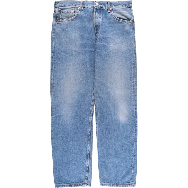 00'S Levi's Levi's 501 Euro model straight denim pants for men, equivalent to w34 cotton Indigo Vintage Second Hand main image 0