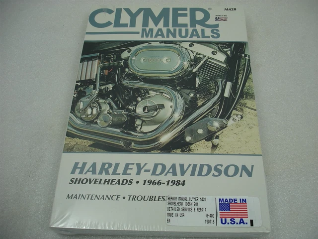 Enseigne Harley Davidson HARLEY DAVIDSON Shovelhead Original - Foto 4