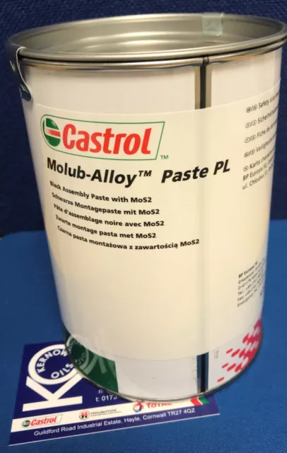 Castrol Molub-Alloy Paste White T Assembly NLGI 1 paste 400g cartridge -  online purchase