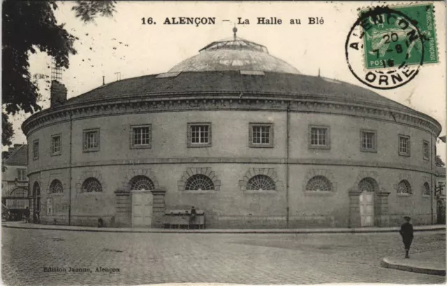 CPA ALENCON - La Halle aux Blés (138342)